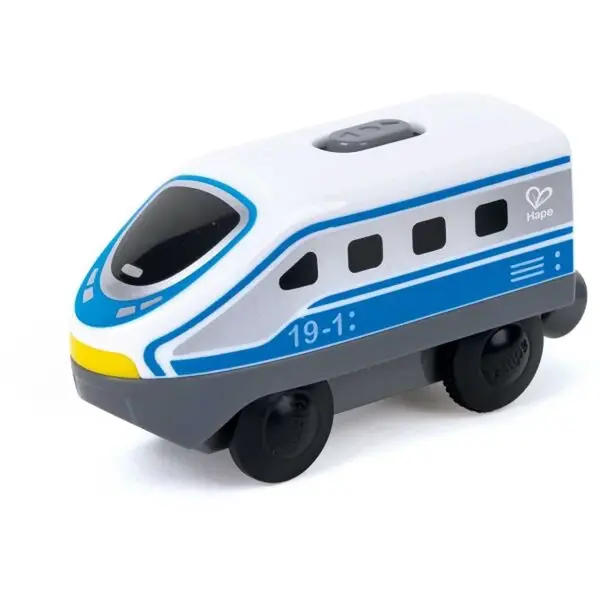 HAPE INTERCITY BATTERY LOCOMOTIVE Medzimestská lokomotíva napájaná batériou, biela, veľkosť