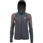 Odlo X-ALP PERFORMANCE Dámska technická mikina, tmavo sivá, veľkosť