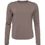 Lotto JOSHUANA Dámske tričko s dlhým rukávom, hnedá, veľkosť