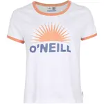O'Neill MARRI RINGER T-SHIRT Dámske tričko, biela, veľkosť