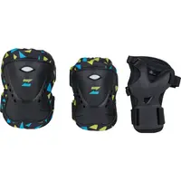 Zealot SHAPE Set  detských in-line chráničov, čierna, veľkosť