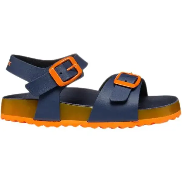 Geox J GHITA Chlapčenské sandále, tmavo modrá, veľkosť