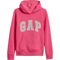 GAP V-FALL LOGO Dievčenská mikina, ružová, veľkosť