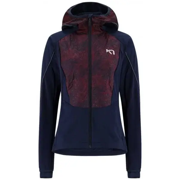 KARI TRAA TIRILL 2.0 JACKET Dámska športová  bunda, tmavo modrá, veľkosť