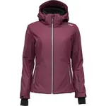 CMP WOMAN JACKET ZIP HOOD Dámska lyžiarska bunda, fialová, veľkosť