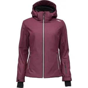 CMP WOMAN JACKET ZIP HOOD Dámska lyžiarska bunda, fialová, veľkosť