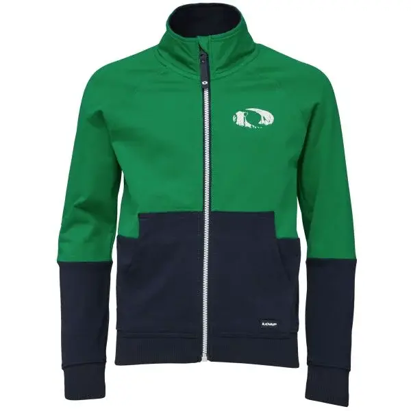 LOAP DONALD Chlapčenská mikina, zelená, veľkosť 146-152