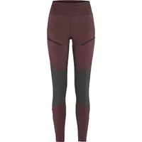 KARI TRAA ANE HIKING TIGHTS Dámske legíny, vínová, veľkosť