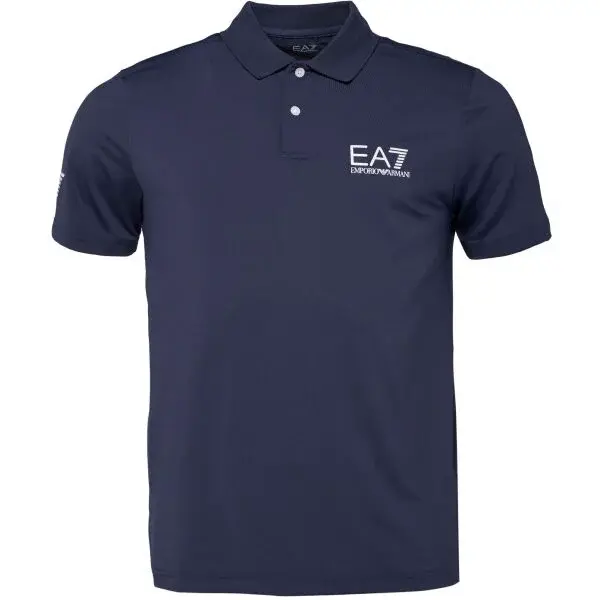 EA7 MULTI-SPORT VENTUS7 Pánske polo tričko, tmavo modrá, veľkosť