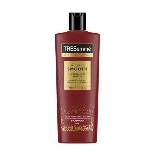 TRESemmé Šampón s keratínom pre hladké vlasy bez krepovateniu Keratin ( Smooth Shampoo) 400 ml