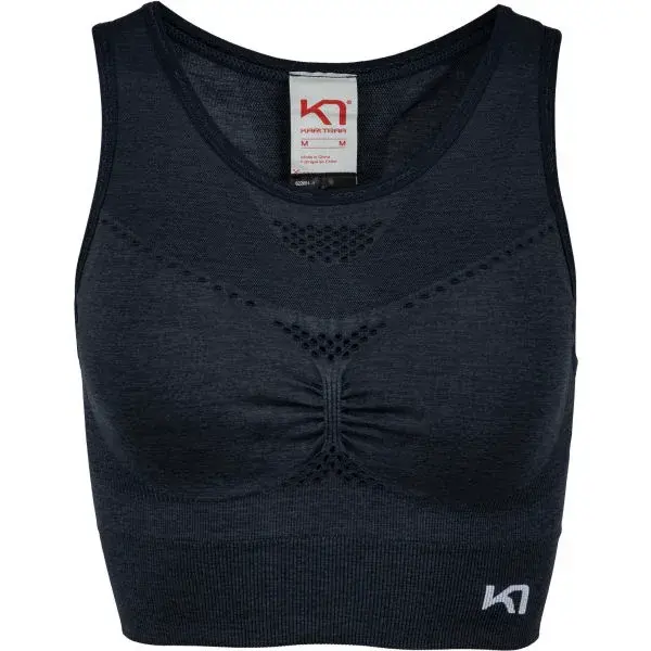 KARI TRAA NESS Športová podprsenka, tmavo modrá, veľkosť L/XL