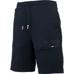 Tommy Hilfiger GRAPHIC SWEATSHORT Pánske šortky, tmavo modrá, veľkosť