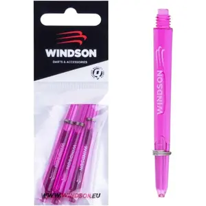 Windson NYLON SHAFT MEDIUM 3 KS Set náhradných nylonových násadiek, ružová, veľkosť