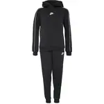 Nike K SPORTSWEAR CLUB FLC HDY TRACKSUIT Detská tepláková súprava, čierna, veľkosť