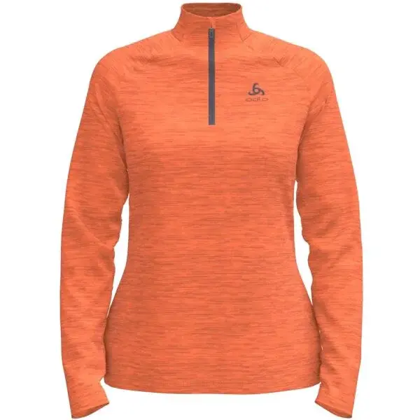 Odlo ESSENTIALS CERAMIWARM Dámska funkčná mikina, oranžová, veľkosť