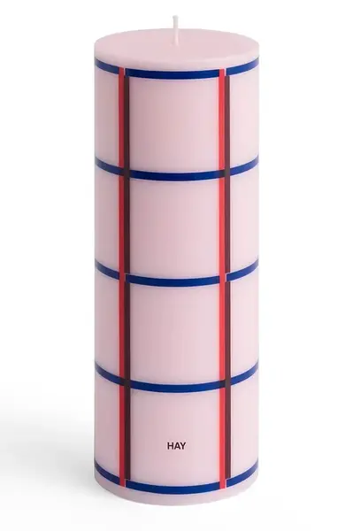 Ozdobná sviečka HAY Column Candle 7 x 20 cm