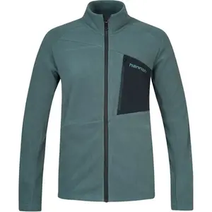 Hannah ARTURO Pánska flísová mikina, tmavo zelená, veľkosť