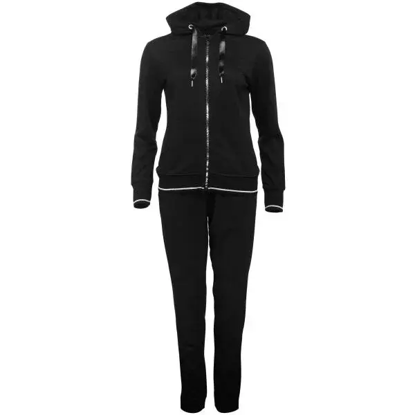 Willard SOFJA Pohodlná dámska tepláková súprava, čierna, veľkosť