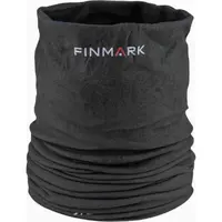 Finmark MULTIFUNCTIONAL SCARF WITH FLEECE Multifunkčná šatka, čierna, veľkosť UNI