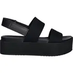 Calvin Klein FLATFORM SLING IN Dámske sandále, čierna, veľkosť