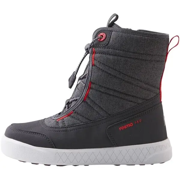 REIMA HANKINEN Detská zimná obuv, tmavo sivá, veľkosť