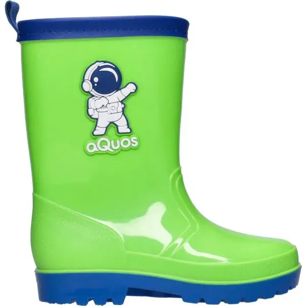 AQUOS RASTY K Detské gumáky, zelená, veľkosť