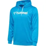 Hummel LOGO HOODIE Pánska mikina, svetlomodrá, veľkosť