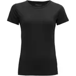 Devold BREEZE MERINO 150 T-SHIRT Dámske tričko, čierna, veľkosť