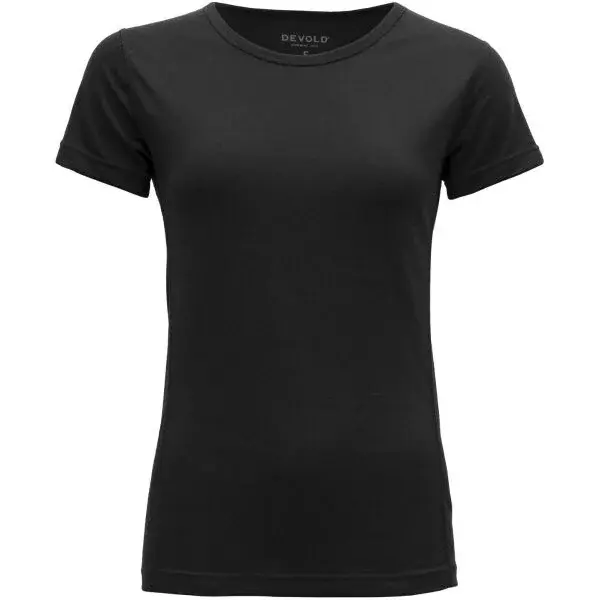 Devold BREEZE MERINO 150 T-SHIRT Dámske tričko, čierna, veľkosť