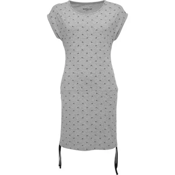Willard AZMA Dámske letné šaty, sivá, veľkosť