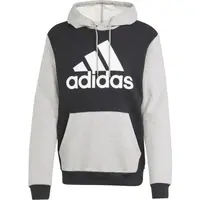 adidas ESSENTIALS FLEECE BIG LOGO HOODIE Pánska mikina, čierna, veľkosť XXL