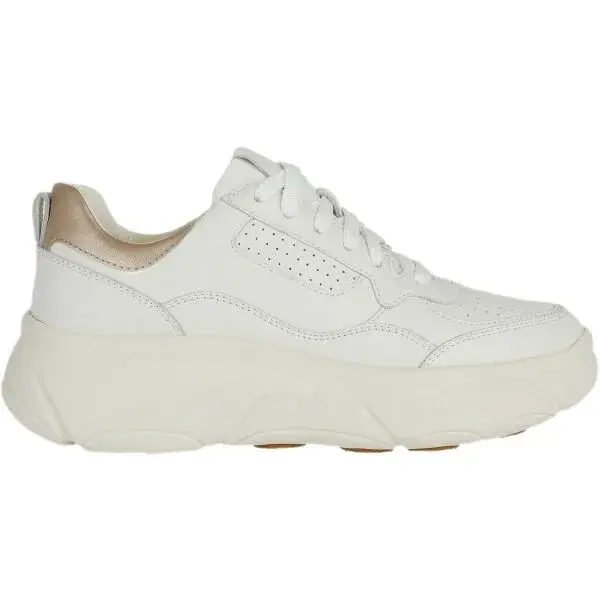 Geox D NEBULA Dámska voľnočasová obuv, biela, veľkosť