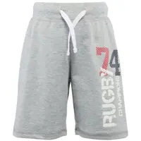 Lewro NARO Chlapčenské úpletové šortky, sivá, veľkosť 128-134