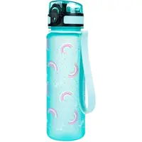 BAAGL DÚHA 500 ML Tritanová fľaša, tyrkysová, veľkosť 500 ML