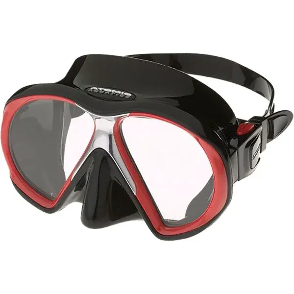 ATOMIC AQUATICS SUBFRAME Potápačská maska, červená, veľkosť