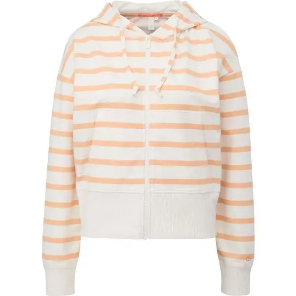 s.Oliver Q/S SWEATSHIRT Dámska mikina, biela, veľkosť