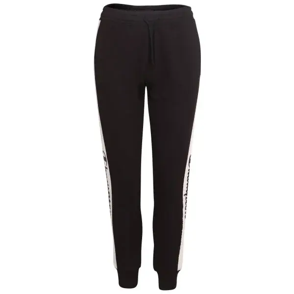 Champion RIB CUFF PANTS Dámske tepláky, čierna, veľkosť