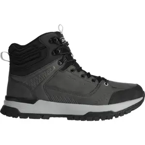 ALPINE PRO NATER Pánska zateplená outdoorová obuv, sivá, veľkosť
