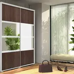 Šatní skříň Ska A9 Barva korpusu: Bílá, Rozměry: 230 cm, Dveře: Dub-Artisan