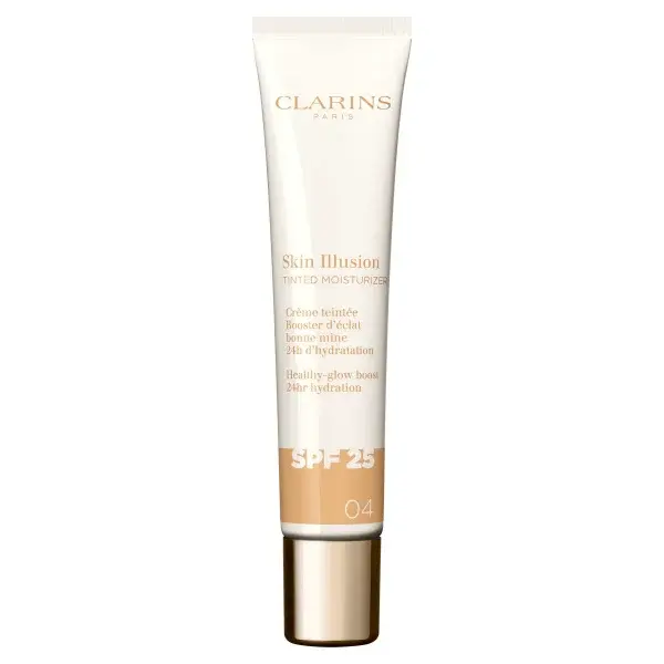 Clarins SKIN ILLUSION TINTED MOISTURIZER SPF25 zatónovaný hydratační krém - 04 40 ml
