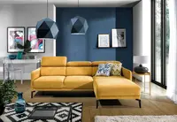 Sedací souprava Sidolo 2 Provedení: Pravá varianta, Nožičky: Chrom, látka: Perfect Harmony 4