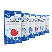 DUVO+ Okrúhla chladiaca podložka pre psov 60x60x0,8cm mix farieb