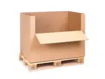 10 ks - Prepravný EUROBOX  1200x800x900 5VVL s výklopným čelom