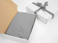240 ks - Hodvábny papier 500x750 šedý