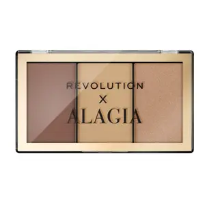 Revolution Face Like Alagia Highlight & Bronze Palette paletka na tvář 5 g