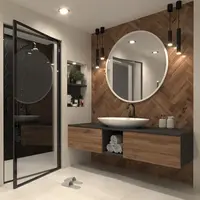 Zrcadlo Grace Barva korpusu: Bílá, Rozměry: 100 cm, Varianta: Zavěšení na stěnu