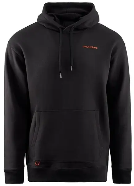 Grundéns mikina displacement dwr hoodie sl fisherman black - xxl