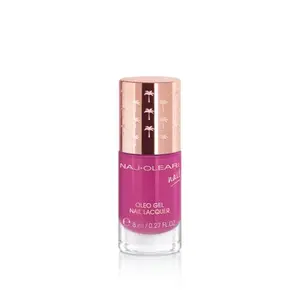 Naj-Oleari Oleo gel Nail Lacquer lak na nehty s gelovým efektem - 15 peony 8 ml