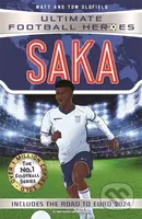 Saka (Ultimate Football Heroes - International Edition) - Includes the road to Euro 2024! - kniha z kategorie Pro děti