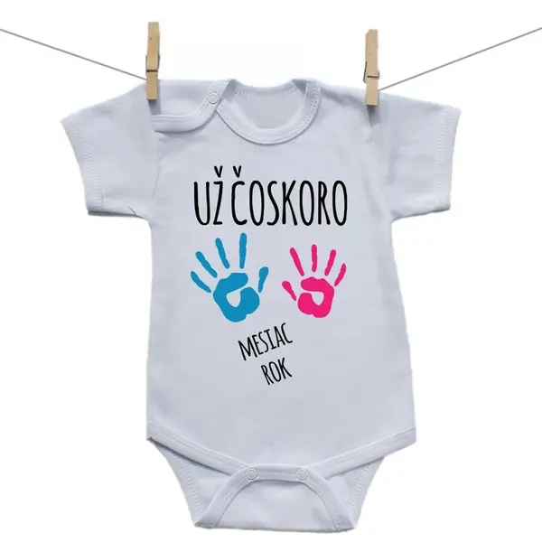 Boodyy Body s krátkym rukávom Už čoskoro 92 (18-24 mesiacov)